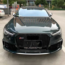 Load image into Gallery viewer, RS6 style front bumper kit with Grilles and rear diffuser FOR A6/S6 C7 12-15