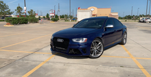 Load image into Gallery viewer, A4/S4 2013-2016 RS4 style front bumper kit complete with grilles