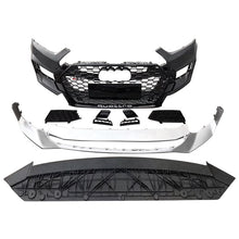 Load image into Gallery viewer, A5 17-20 RS5 BUMPER style front bumper kit with Grilles