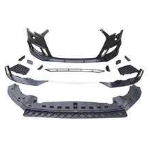 Load image into Gallery viewer, A3 17-19 8V5 RS3 style front bumper kit with Grilles