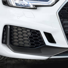Load image into Gallery viewer, A4 17-19 RS4 style front bumper kit with Grille Gloss Black