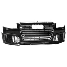 Load image into Gallery viewer, A8/S8 15-17 RS8 style front bumper kit with Grilles