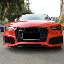 Load image into Gallery viewer, A7/S7 16-18 C7.5 RS7 style front bumper kit with Quattro Grille