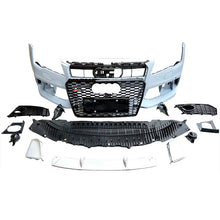 Load image into Gallery viewer, A7 12-15 RS7 style front bumper kit with Grilles