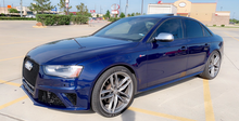 Load image into Gallery viewer, A4/S4 2013-2016 RS4 style front bumper kit complete with grilles