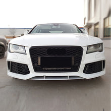 Load image into Gallery viewer, A7 12-15 RS7 style front bumper kit with Grilles