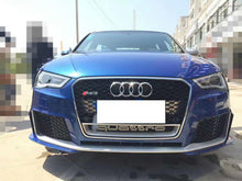 Load image into Gallery viewer, A3/S3 14-16 8V RS3 style front bumper kit with Grilles and lip
