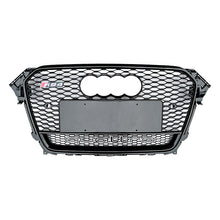 Load image into Gallery viewer, A4/S4 2013-2016 B8.5 RS RS4 style front Honeycomb Grille with Quattro Frame

