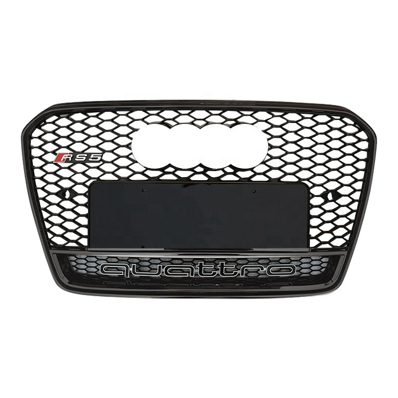 A5/S5 2013-2016 B8.5 RS5 style front Honeycomb Grille with Quattro Frame