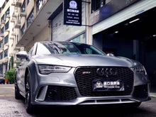 Load image into Gallery viewer, A7/S7 16-18 C7.5 RS7 style front bumper kit with Quattro Grille