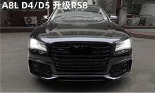 Load image into Gallery viewer, A8/S8 15-17 RS8 style front bumper kit with Grilles