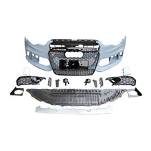 Load image into Gallery viewer, RS6 style front bumper kit with Grilles For Audi A6/S6 C7 2012-2015
