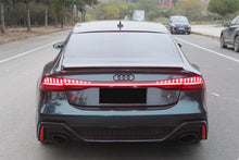 Load image into Gallery viewer, A7 19-21 RS7 BUMPER REAR style front bumper kit with Grilles
