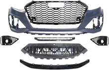 Load image into Gallery viewer, A4 20-22 RS4 BUMPER style front bumper kit with Grilles