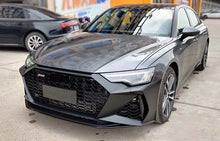 Load image into Gallery viewer, A6 9-21 RS6 BUMPER style front bumper kit with Grilles