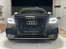 Load image into Gallery viewer, Q5/SQ5 RSQ5 Style Honeycomb Front Grill Upper Grille W/Quattro 2013-17
