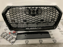 Load image into Gallery viewer, Q5 SQ5 2018 2019 2020 RSQ5 Style Front Honeycomb Mesh Grill Quattro