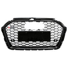 Load image into Gallery viewer, RS3 Style Grille Front Honeycomb Full Mesh Quattro Grille for Audi A3 S3 8V5 2017-2019
