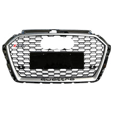 Load image into Gallery viewer, RS3 Style Grille Front Honeycomb Full Mesh Quattro Grille for Audi A3 S3 8V5 2017-2019
