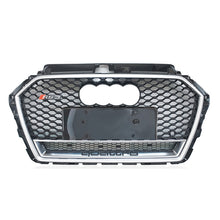 Load image into Gallery viewer, RS3 Style Grille Front Honeycomb Full Mesh Quattro Grille for Audi A3 S3 8V5 2017-2019
