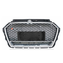 Load image into Gallery viewer, RS3 Style Grille Front Honeycomb Full Mesh Quattro Grille for Audi A3 S3 8V5 2017-2019
