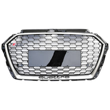 Load image into Gallery viewer, RS3 Style Grille Front Honeycomb Full Mesh Quattro Grille for Audi A3 S3 8V5 2017-2019
