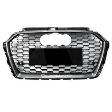 Load image into Gallery viewer, RS3 Style Grille Front Honeycomb Full Mesh Quattro Grille for Audi A3 S3 8V5 2017-2019
