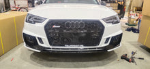 Load image into Gallery viewer, A4/S4 17-19 B9 RS4 style front bumper kit with Grilles
