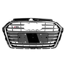 Load image into Gallery viewer, RS3 Style Grille Front Honeycomb Full Mesh Quattro Grille for Audi A3 S3 8V5 2017-2019
