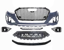 Load image into Gallery viewer, A4 20-22 RS4 BUMPER style front bumper kit with Grilles

