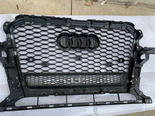 Load image into Gallery viewer, Q5/SQ5 RSQ5 Style Honeycomb Front Grill Upper Grille W/Quattro 2013-17

