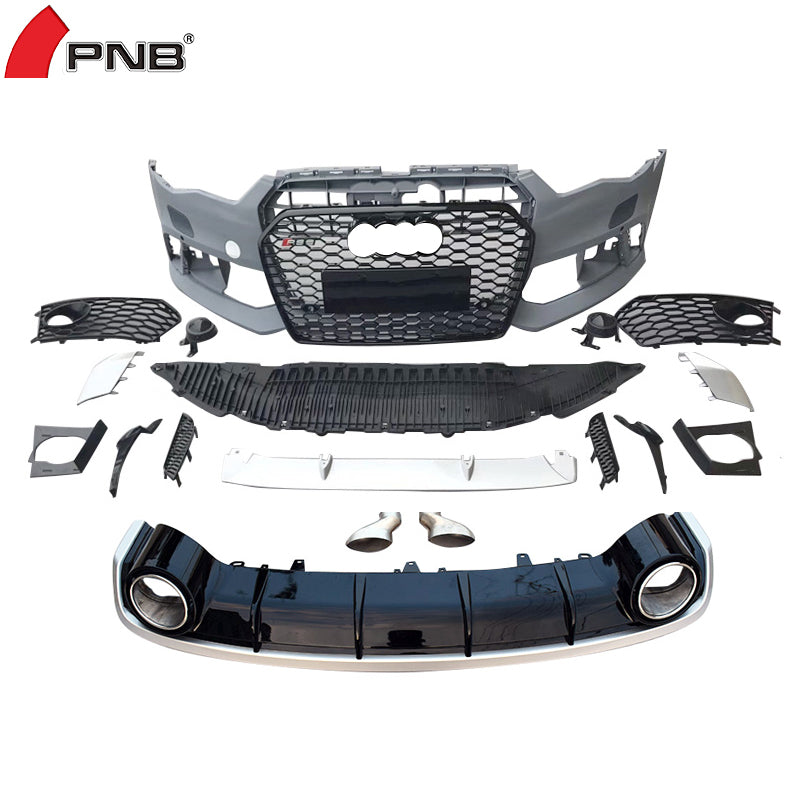 Audi A6 (C7) RS6 Front Bumper with Grille – Utmost Downforce Garage